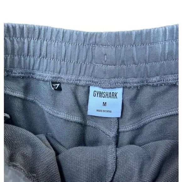 Gymshark Women's Gray Lounge Shorts Size M Elastic Waist Drawstring - Picture 3 of 3